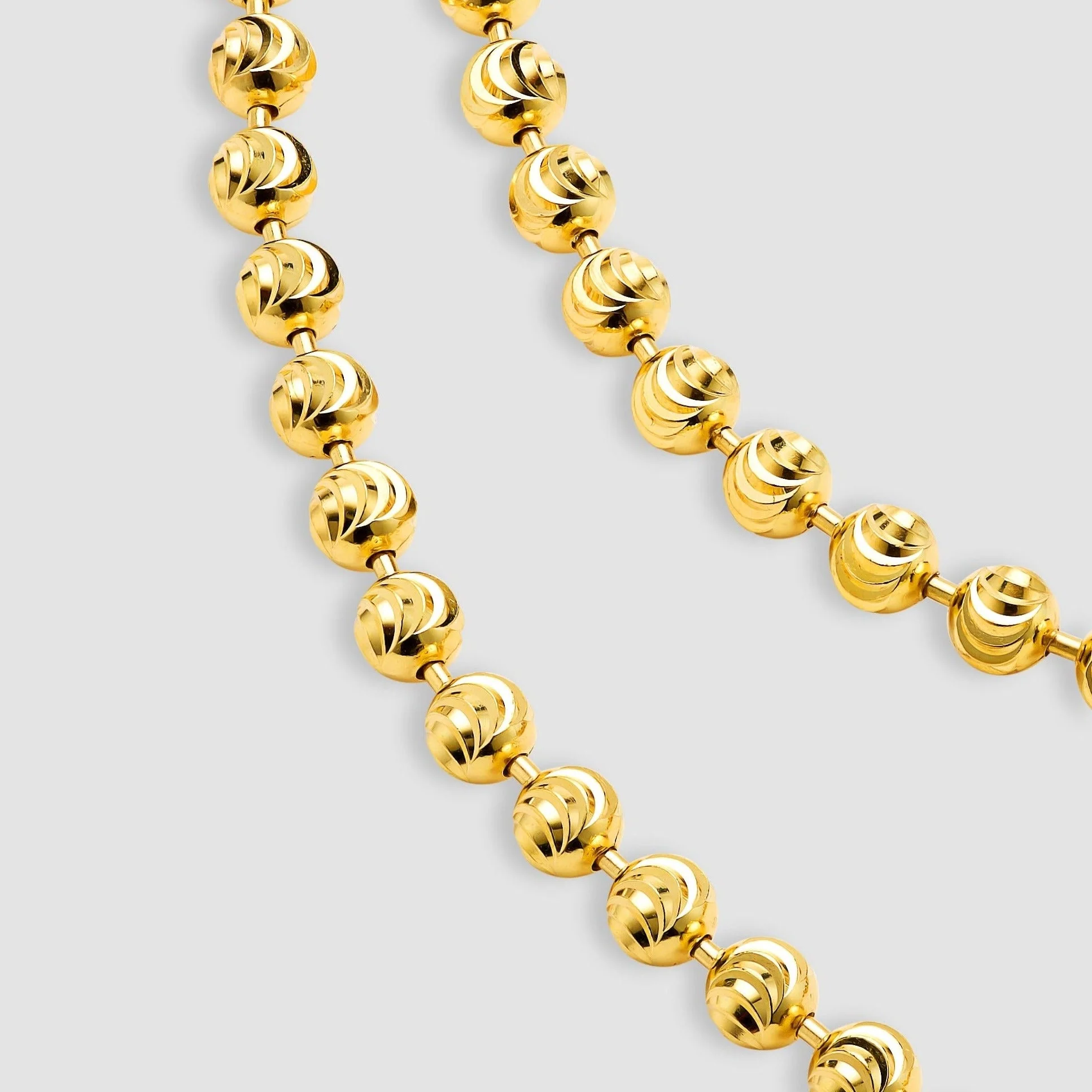 Moon Cut Ball Chain - 3mm - Image 3