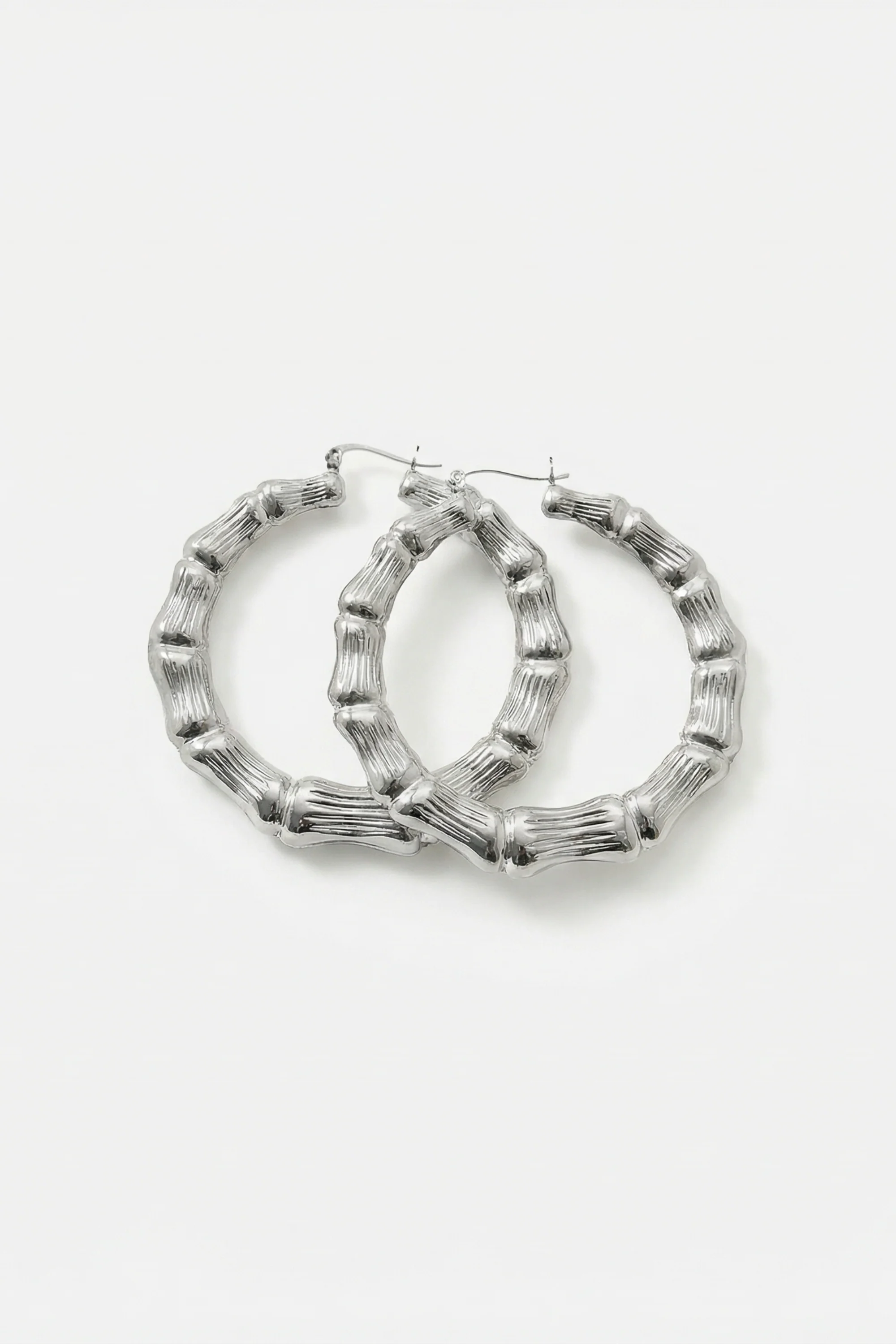 The Bamboo Hoop Earring - Image 3