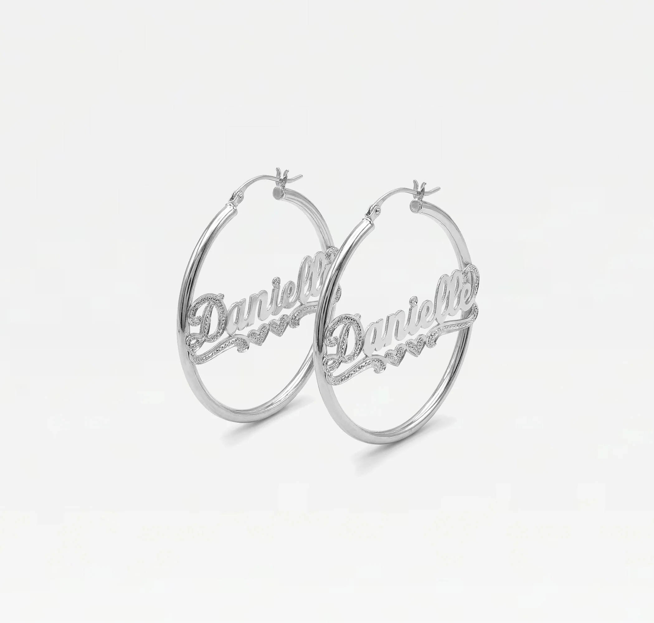 The Cut Name Hoops - Image 3