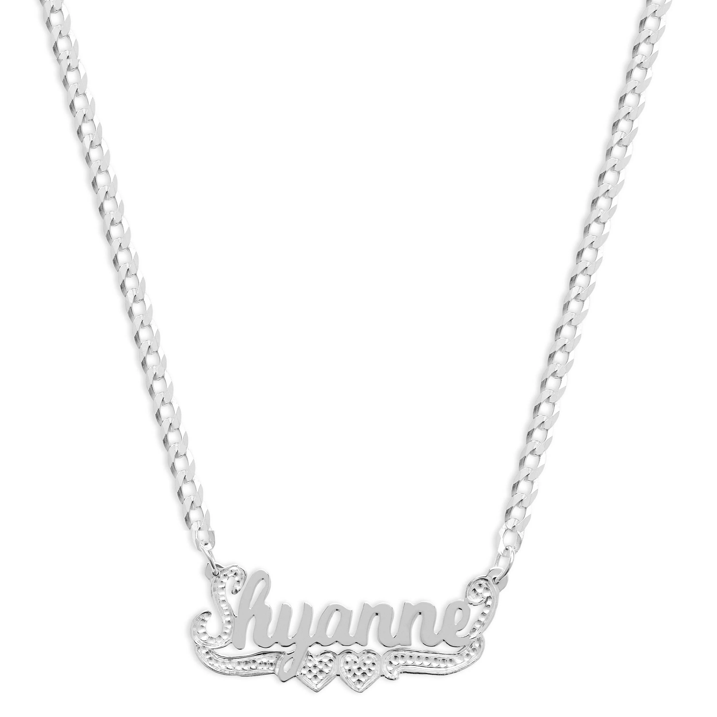 The Cut Nameplate Necklace - Image 4
