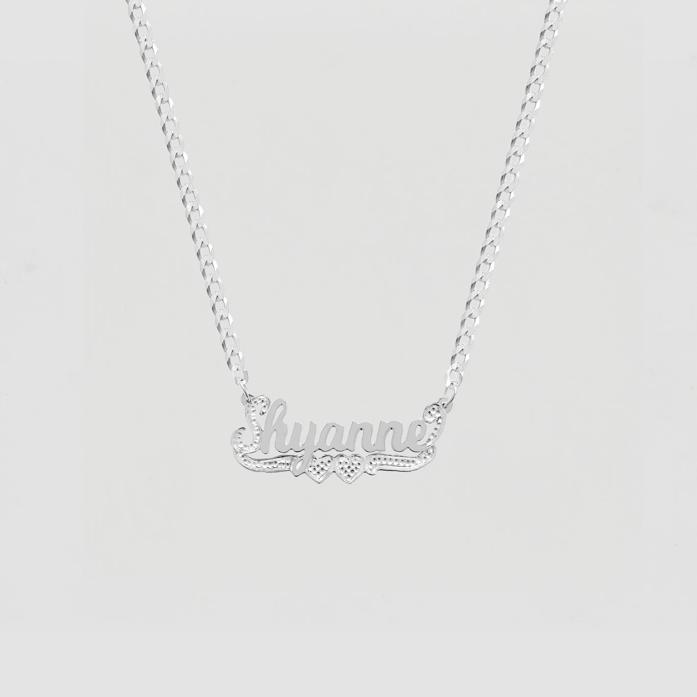The Cut Nameplate Necklace - Image 6
