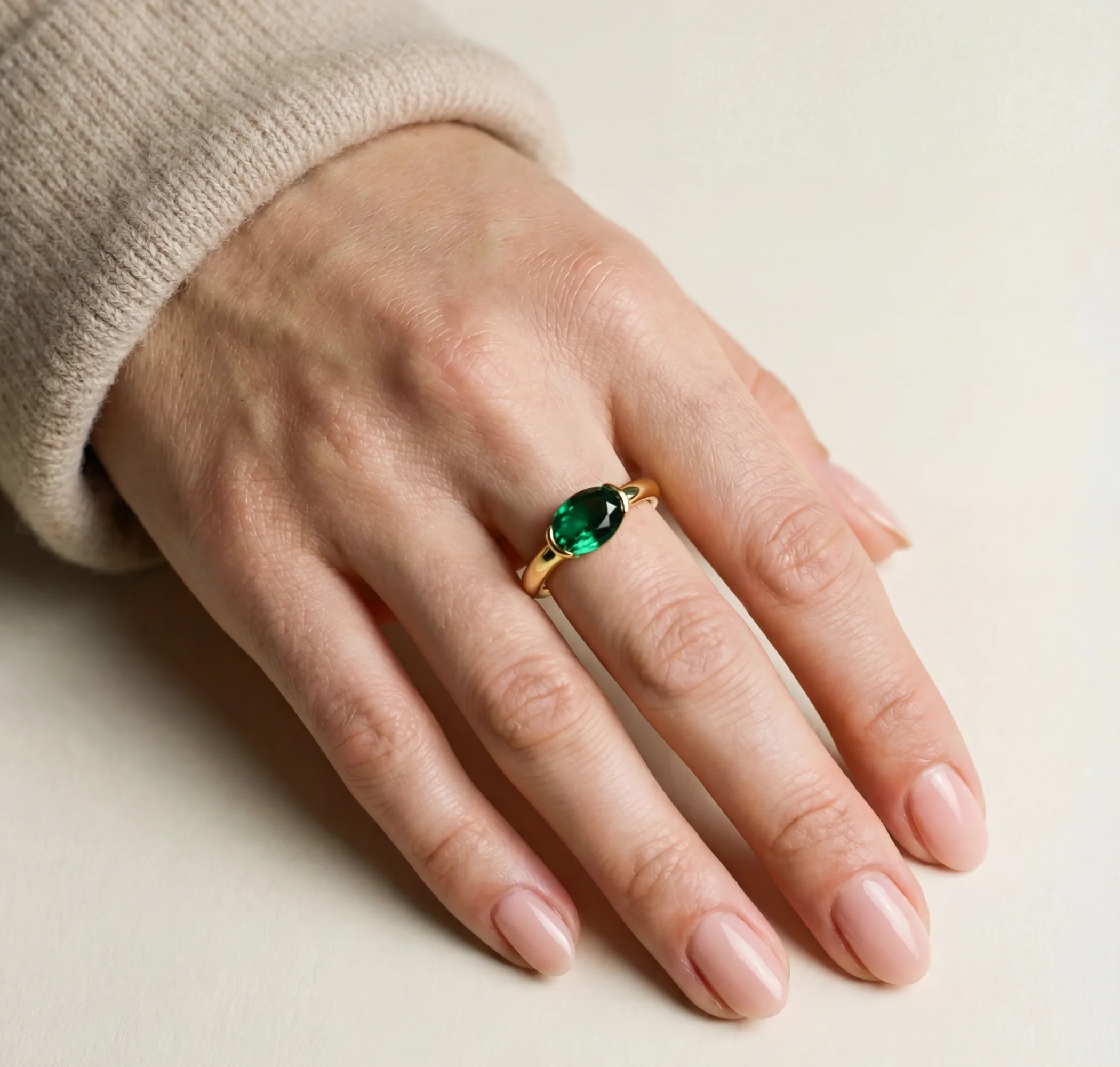 THE EMERALD STONE RING - Image 2