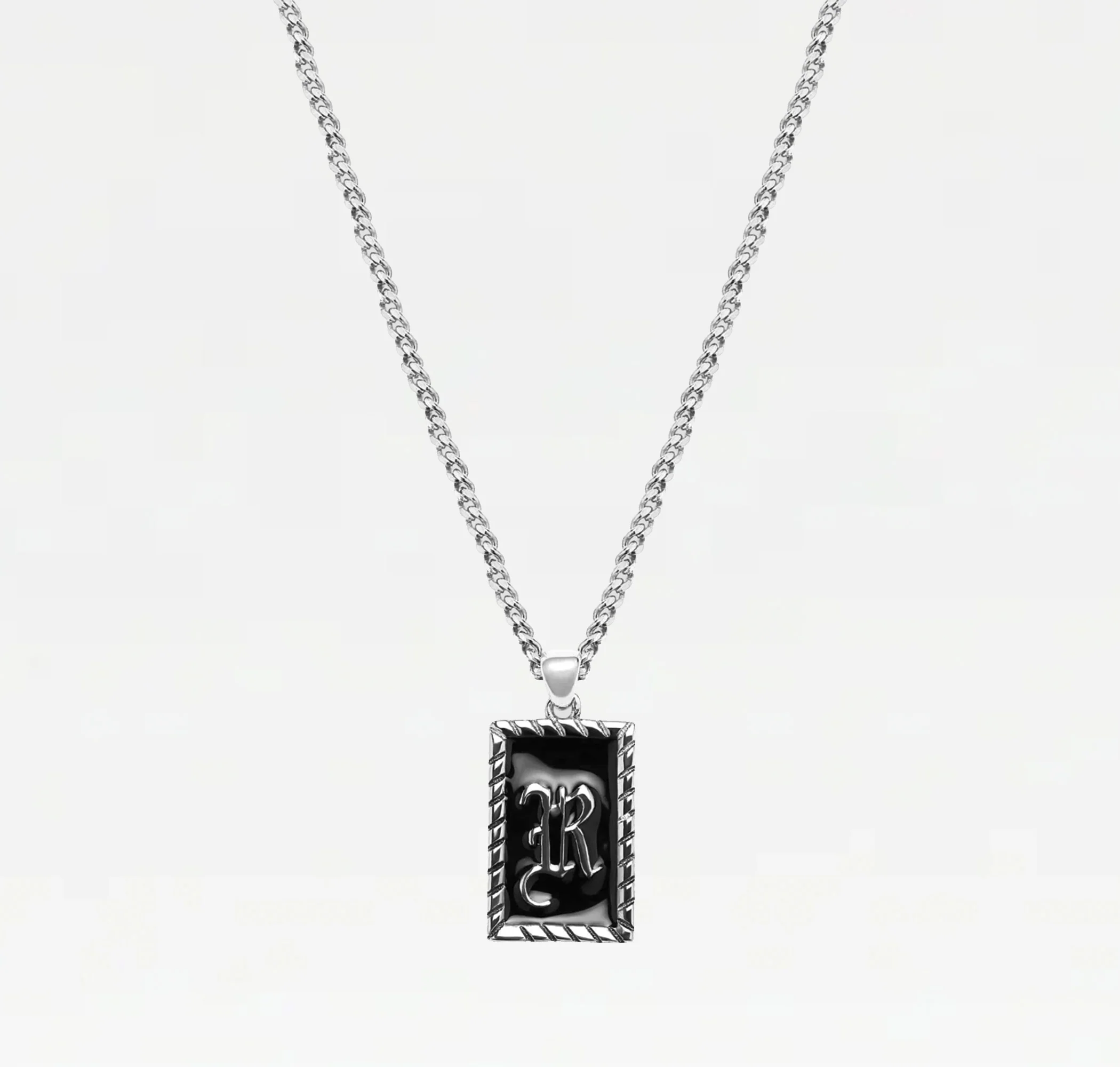 The Enamel Initial Pendant - Image 3