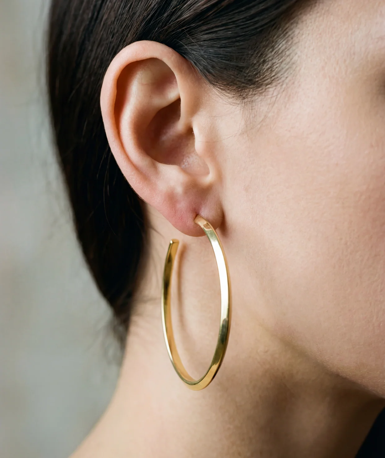 THE ESSENTIAL LARGE OPEN HOOPS - Image 2
