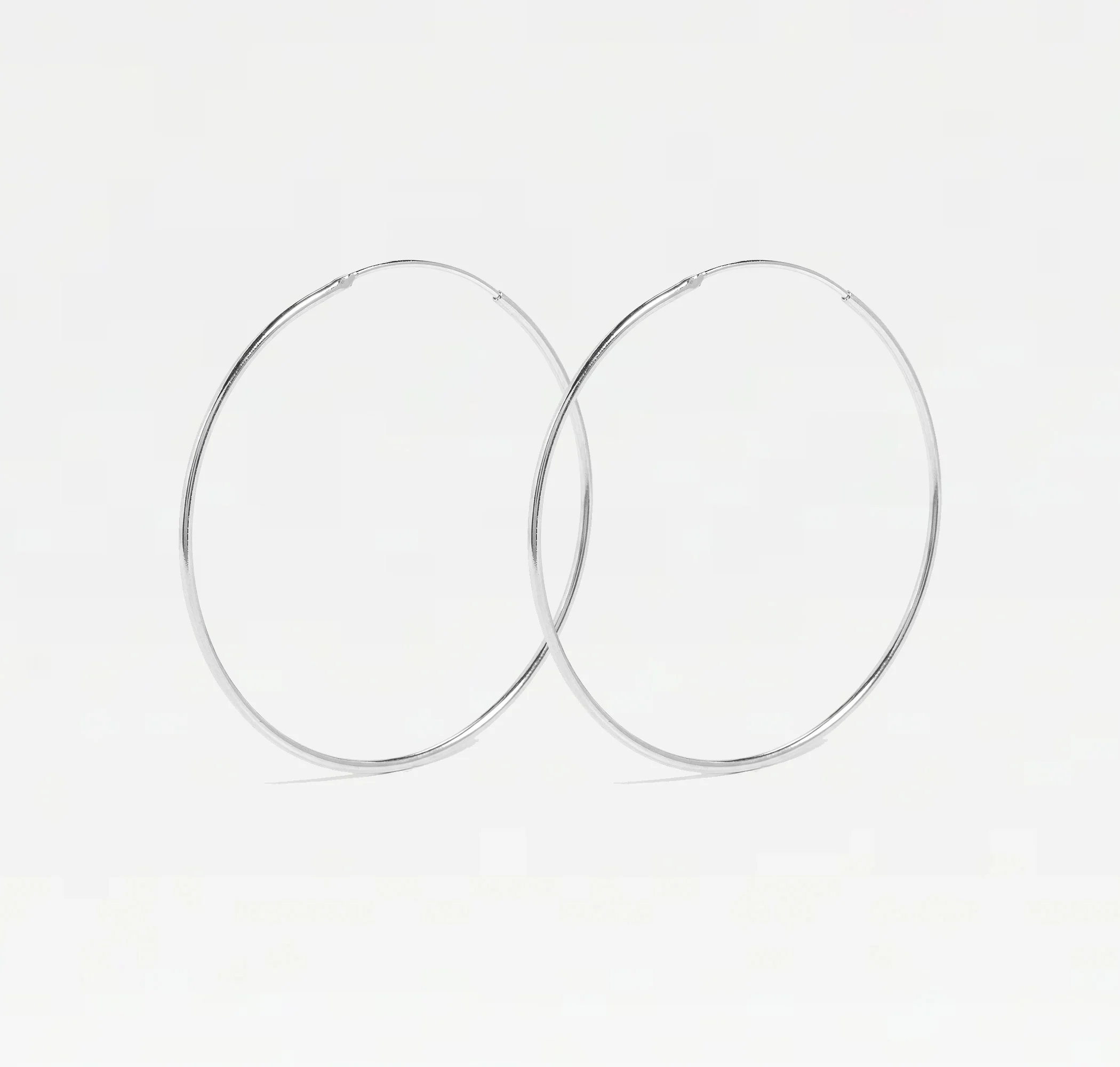 The Extra Large Thin Hoops - Image 4