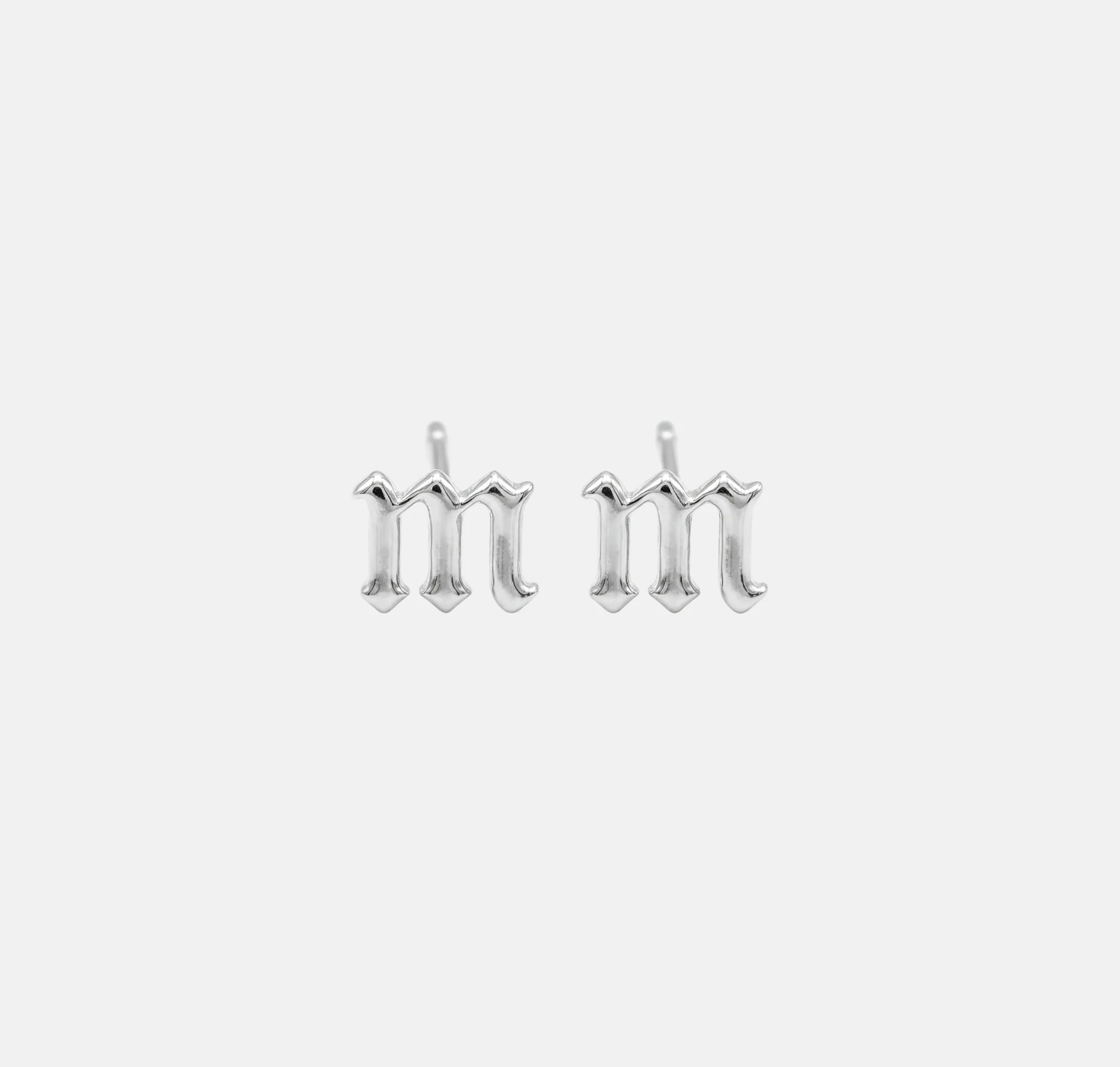 The Gothic Initial Earrings