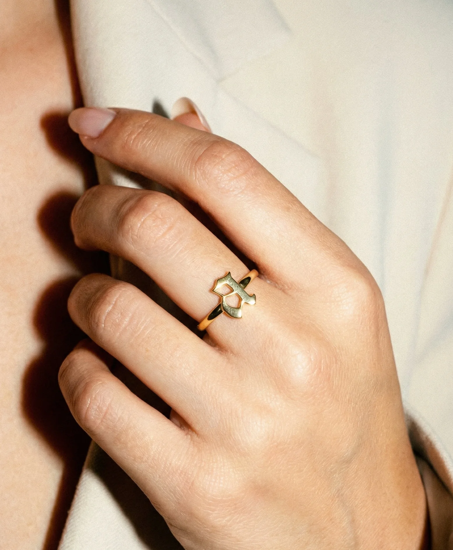 The Gothic Letter Ring - Image 2