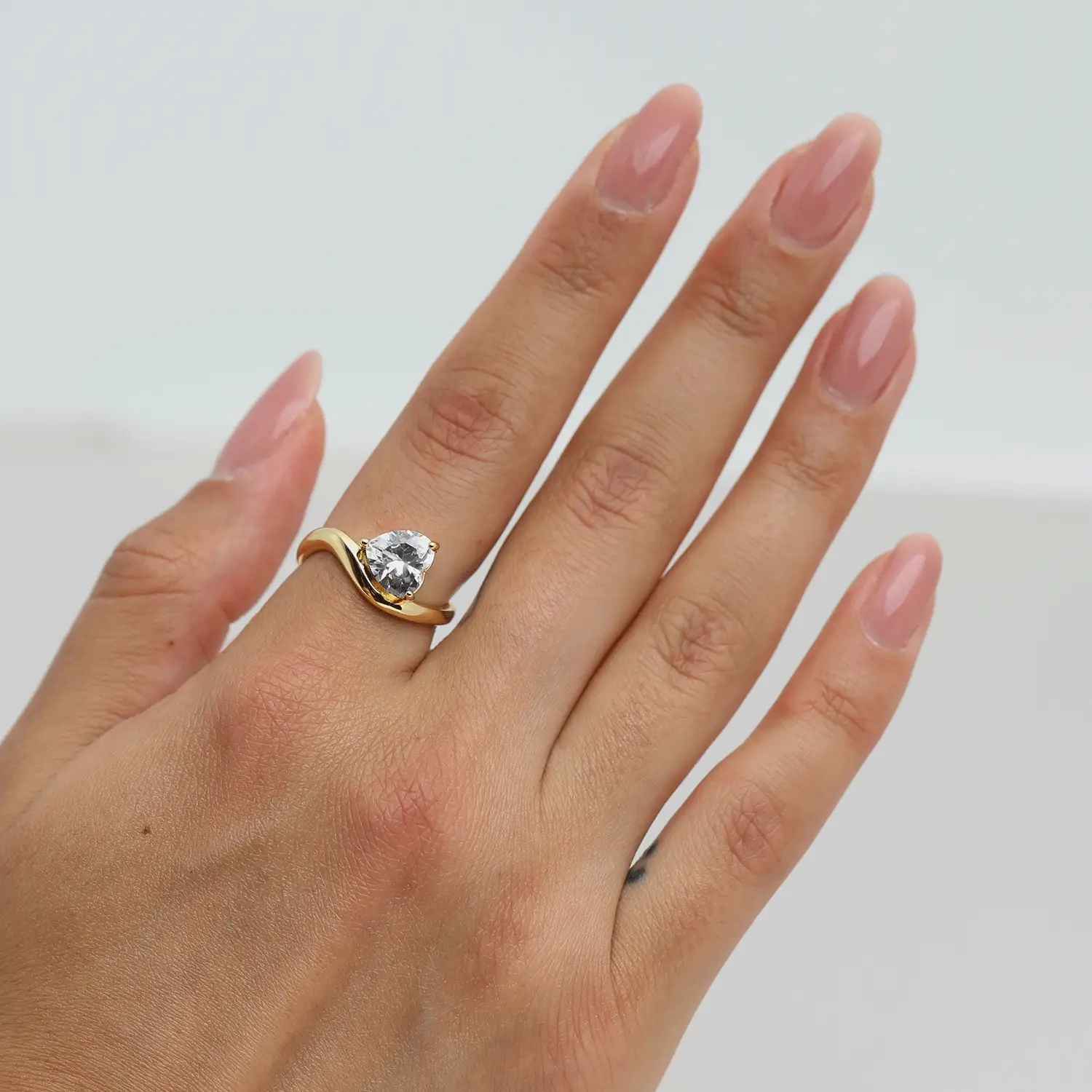 The Heart Stone Ring (Set of 2) - Image 3
