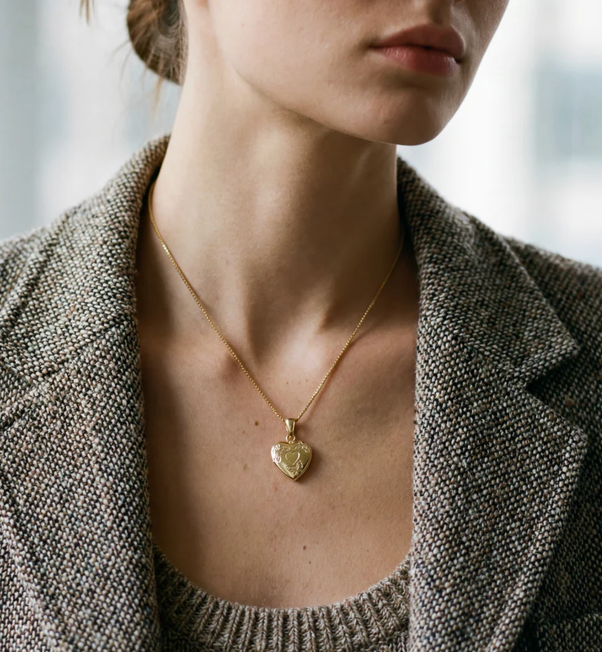 The Heart Heirloom Photo Locket - Image 2