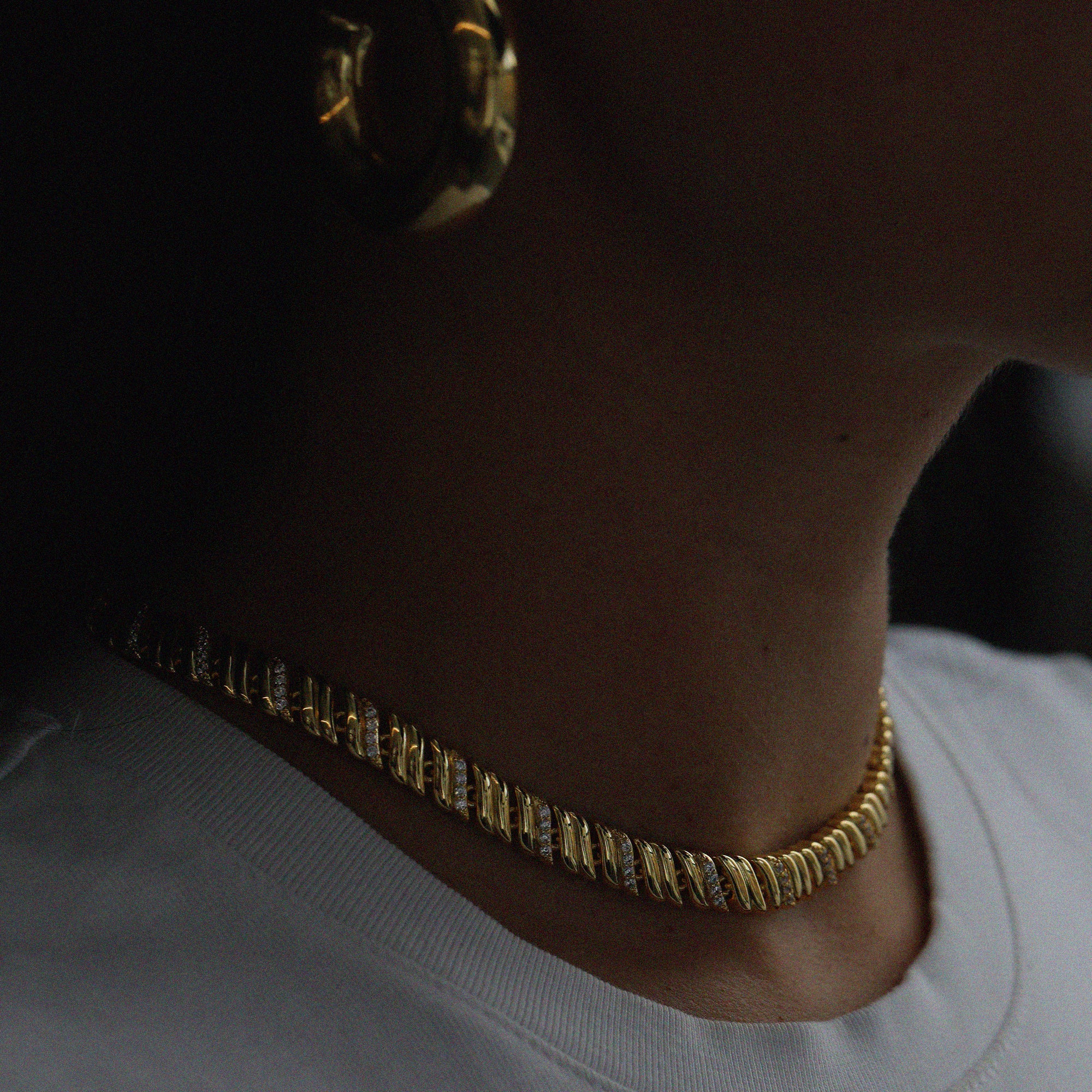 The Margaux Pavé Link Chain - Image 4