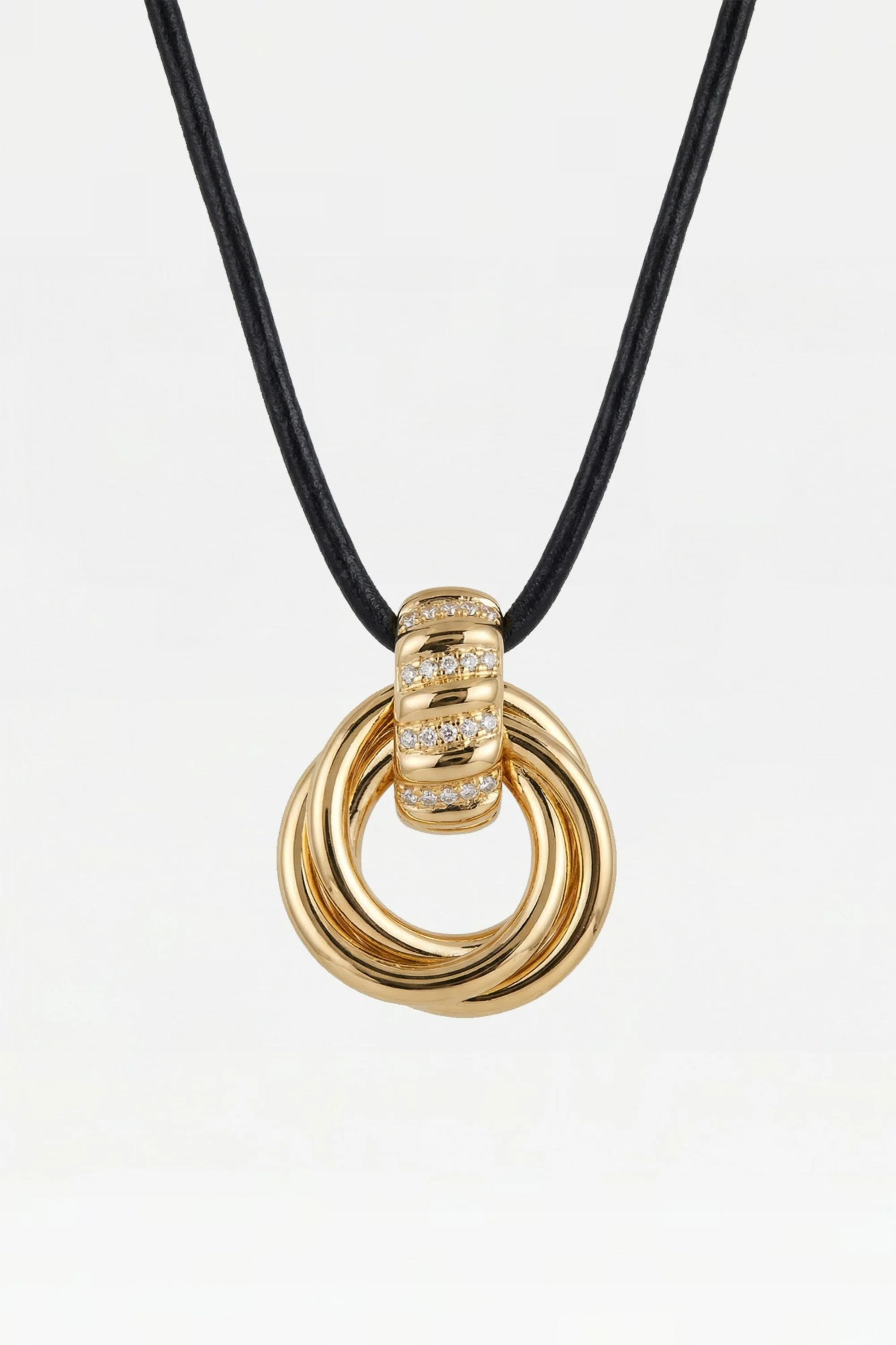 THE MARGAUX STONE KNOT NECKLACE
