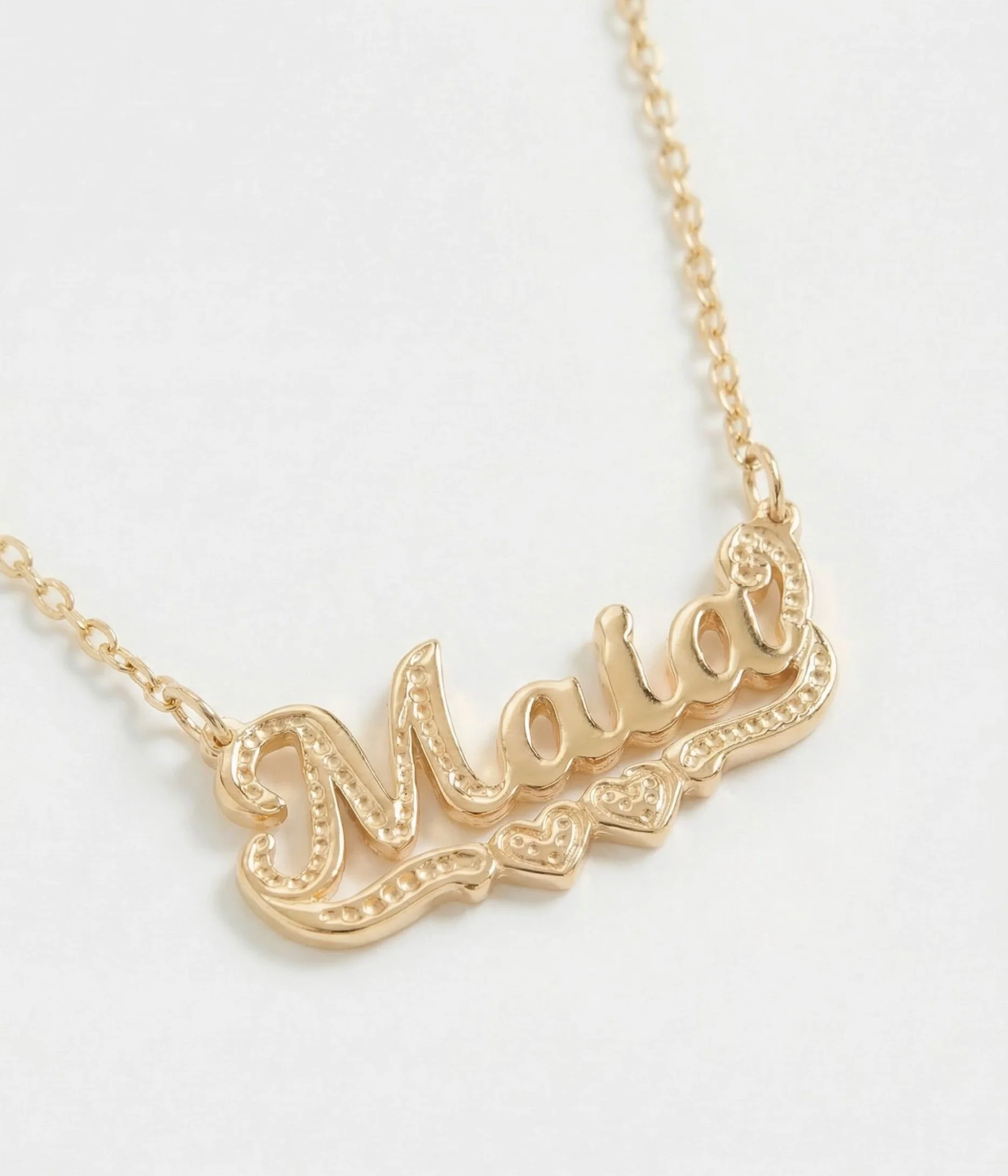 The Mini Classic Nameplate Necklace - Image 4