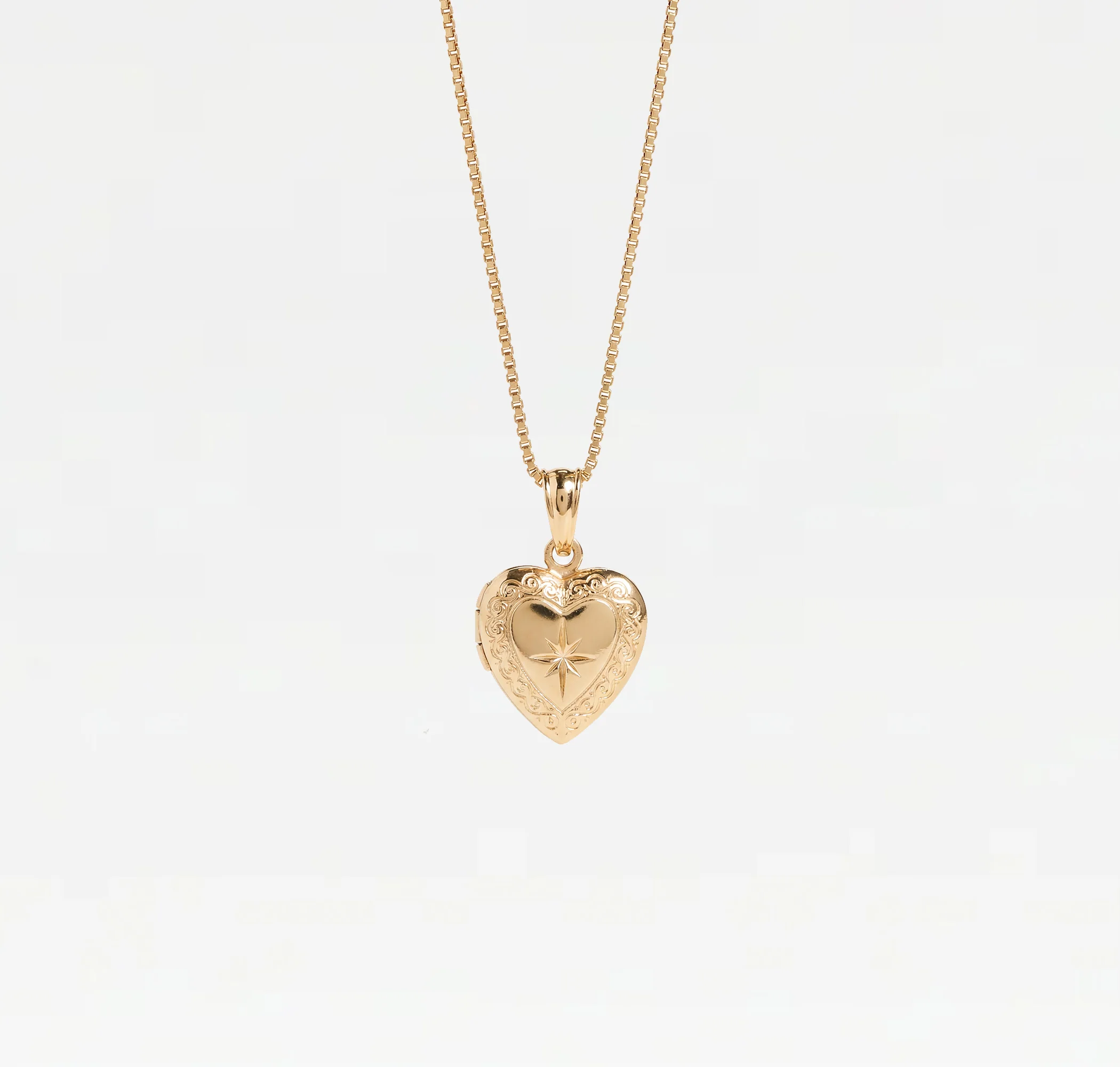 The Mini Ornate Photo Locket