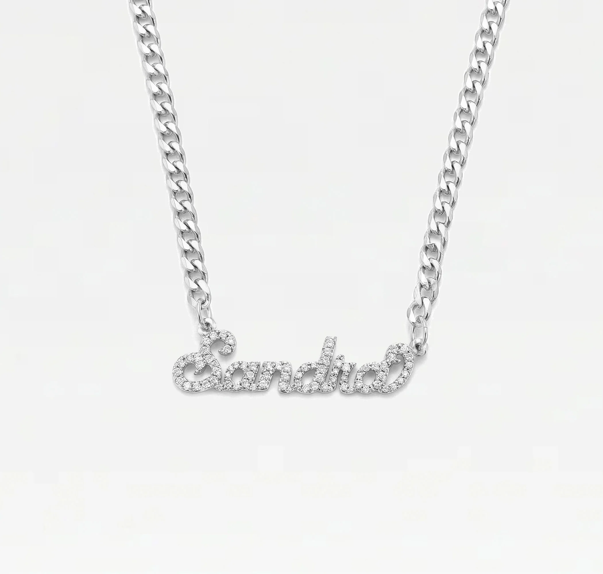 The Nameplate Necklace Curb Chain - Image 6