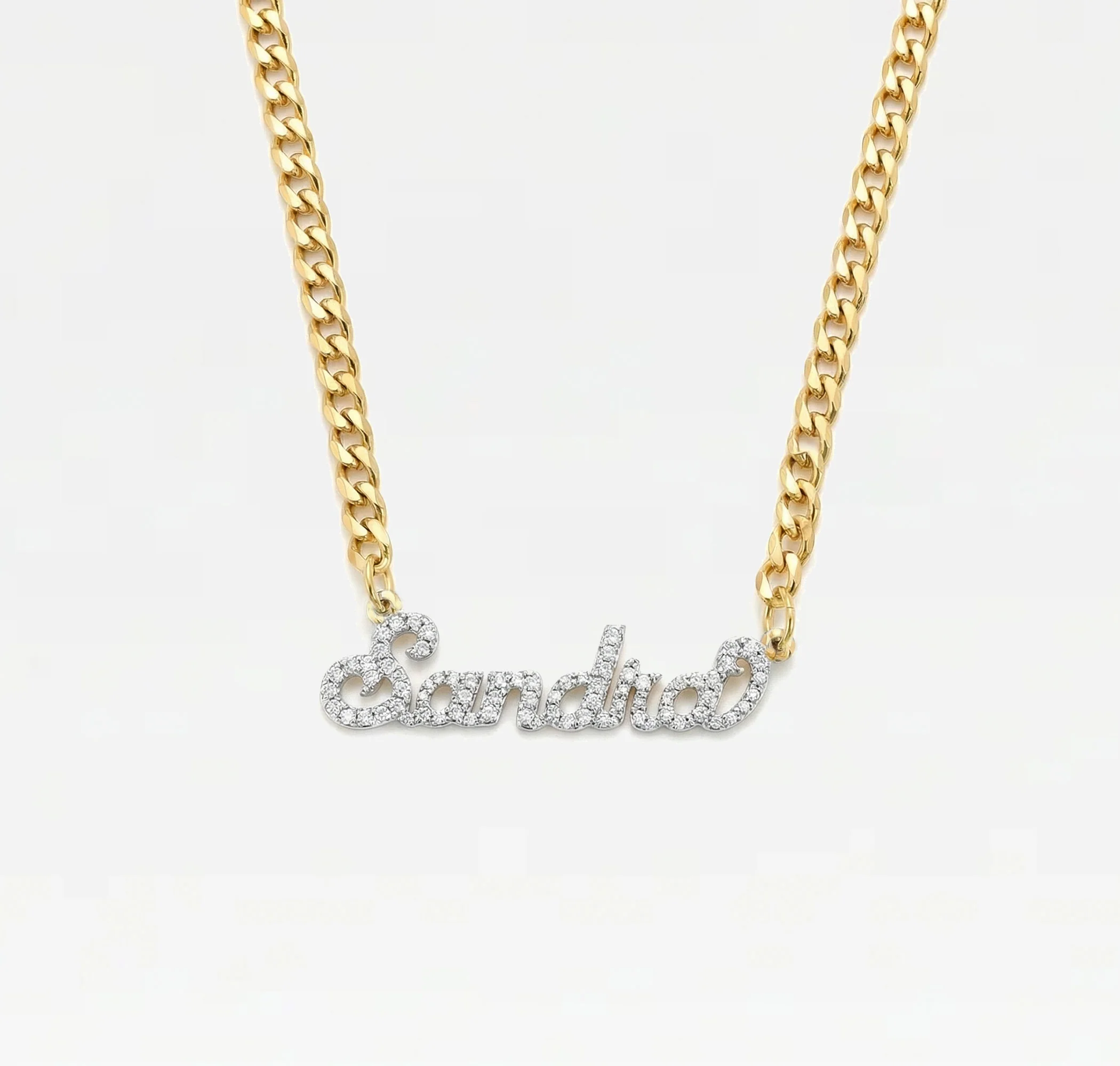 The Nameplate Necklace Curb Chain - Image 7