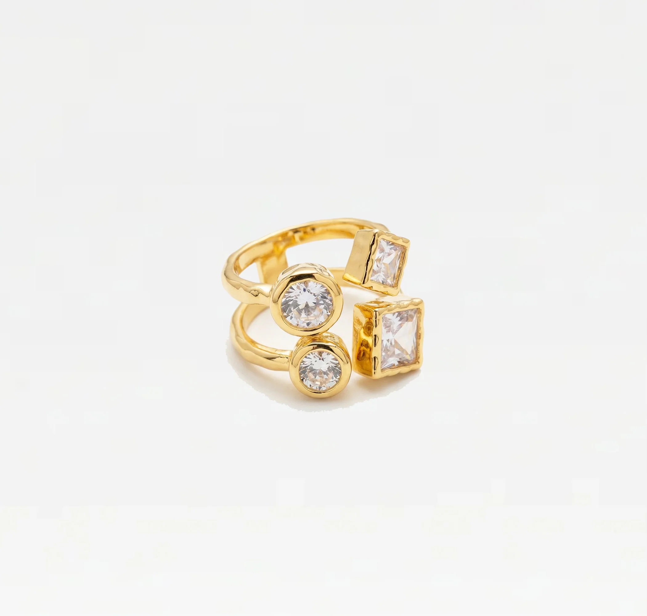 The Round Princess Stack Ring