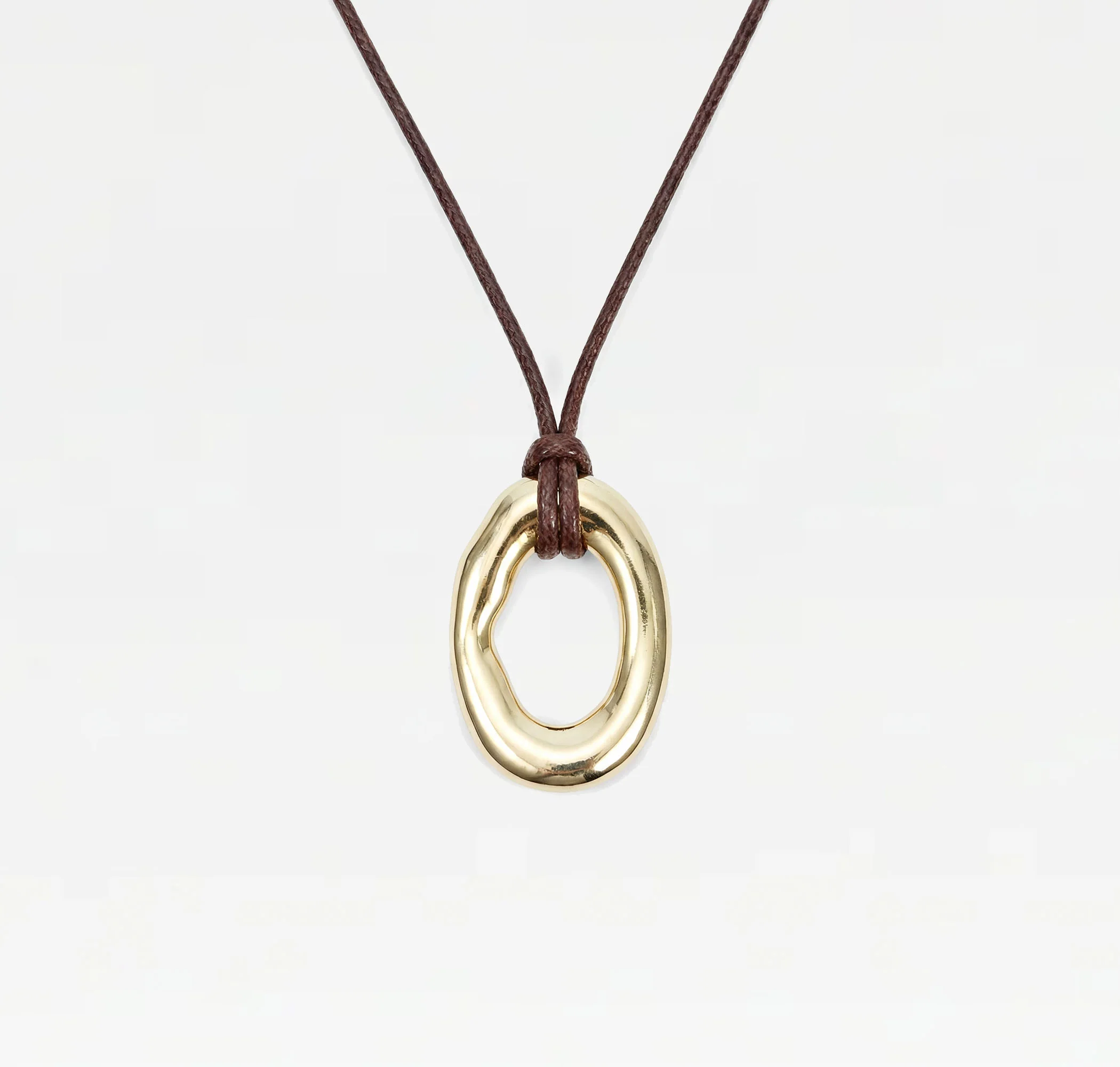 The Saia Cord Pendant Necklace - Image 4