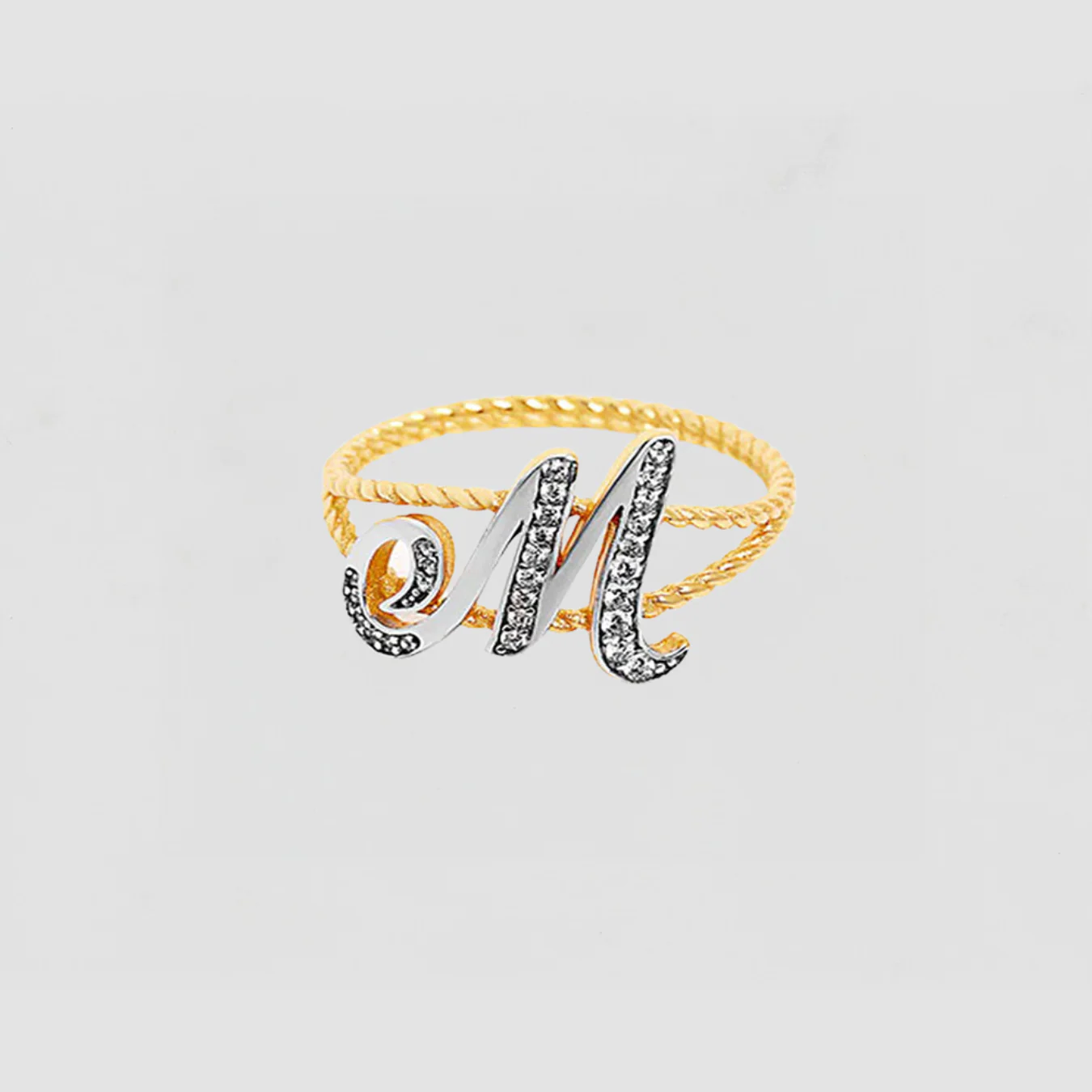 The Script Letter Rope Ring - Image 5