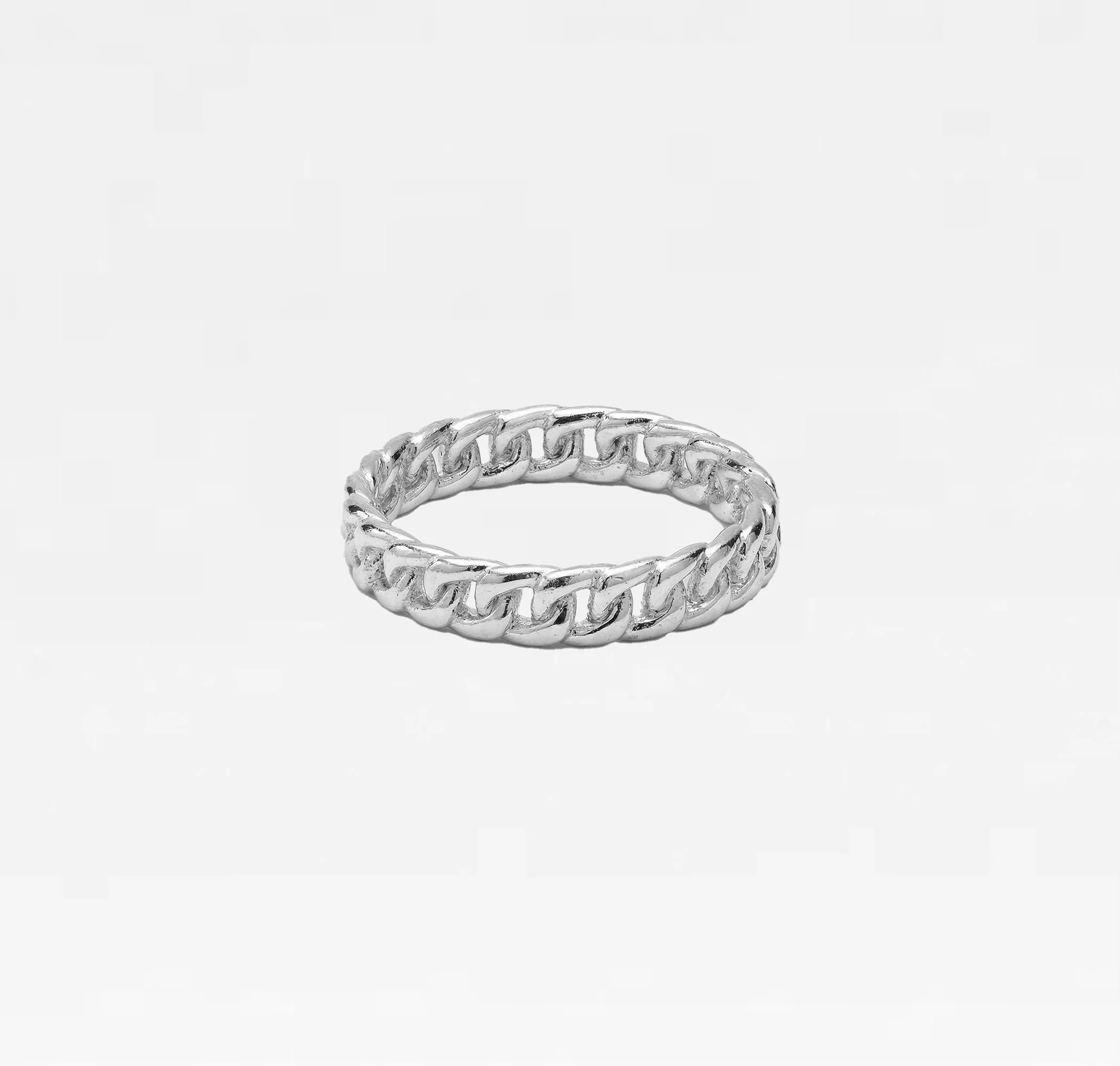The Thin Cuban Link Ring - Image 4