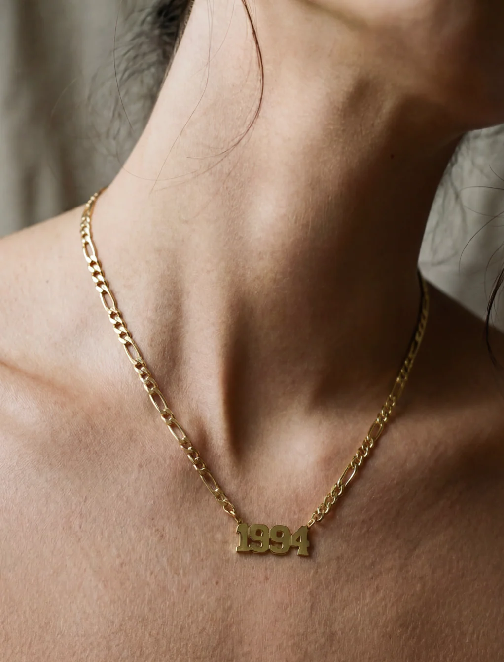 The Year Nameplate Necklace - Image 2